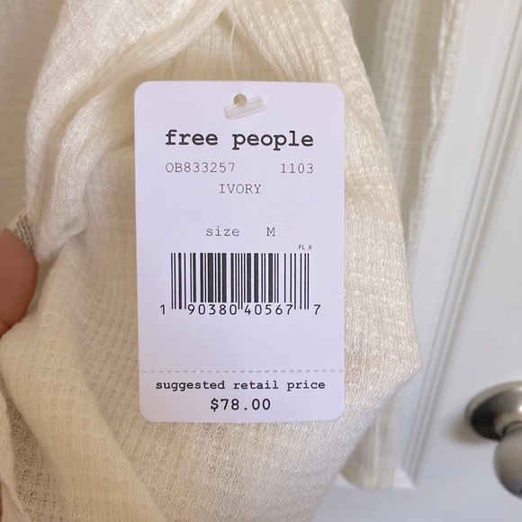 NWT Free People Thermal - Picture 5 of 6